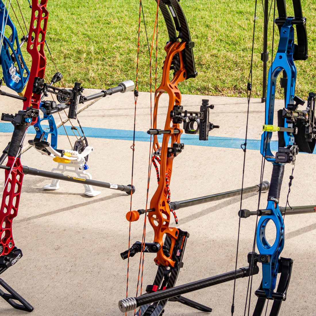 Archers gathered at the Sunshine State Games archery event