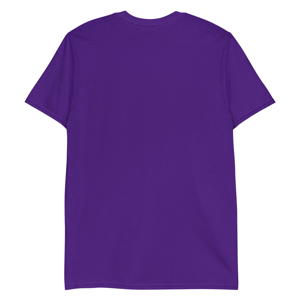 I'd Thwack That T-Shirt in Purple, flat back view