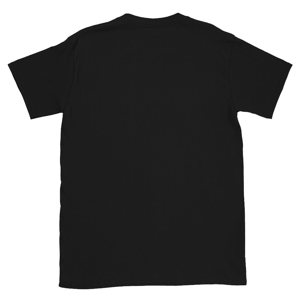 Sugar Skull T-Shirt in Black, flat back view