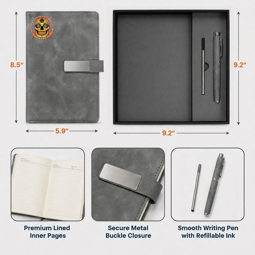 Notebook Gift Set with Metal Pen